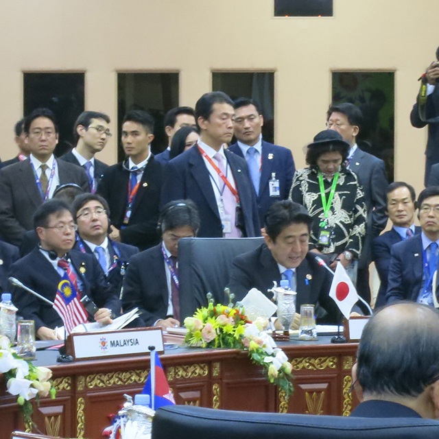 ＡＳＥＡＮ＋３、東アジア首脳会議に陪席